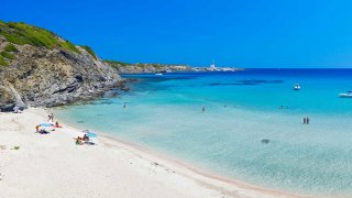Playa de Cala Tortuga en Menorca